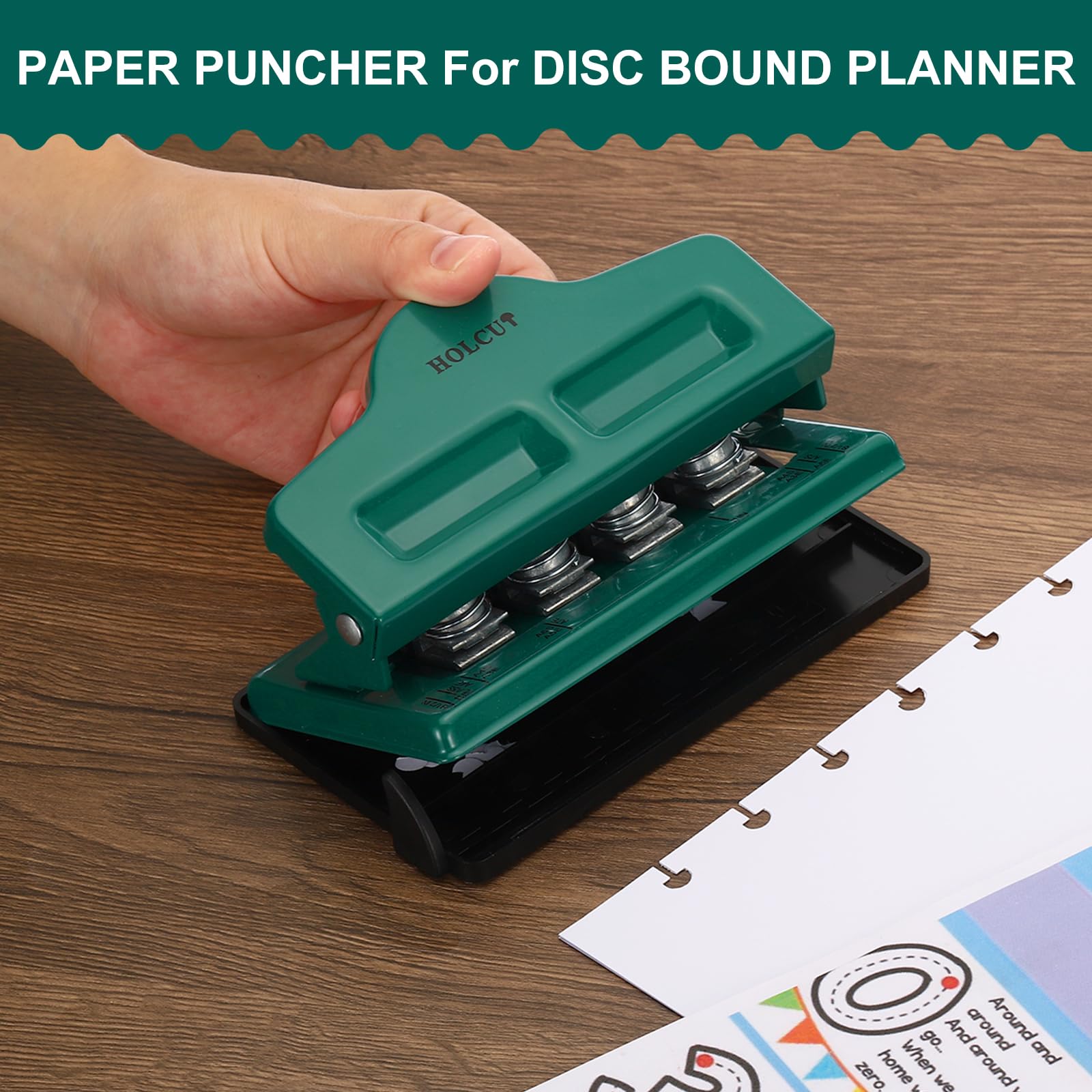 キノコパンチ Amazon.co.jp: PATIKIL キノコのディスクバウンド穴あけ器 4穴ペーパー